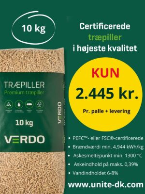 Verdo Premium træpiller 6 mm 10 kg