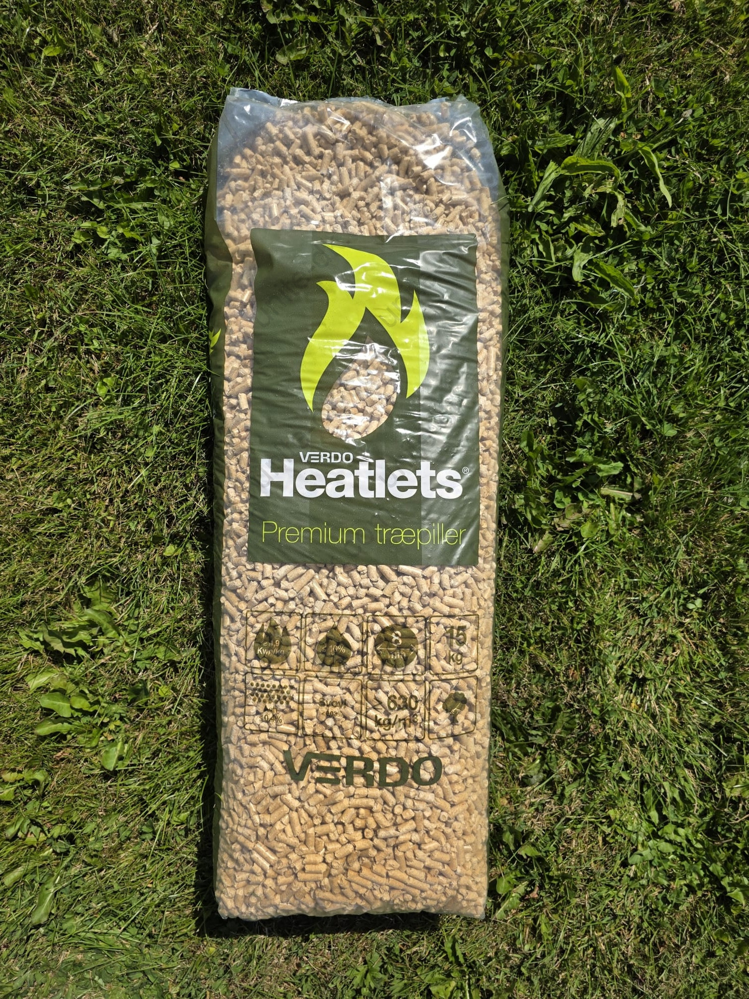 Heatlets Premium træpiller 8 mm