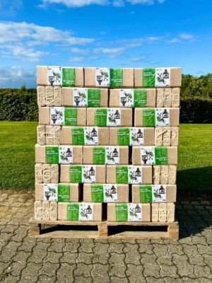 RUF træbriketter BØG <br> PREMIUM <br> 10 kg / 960 kg <br> <span> Bøgetræ</span>