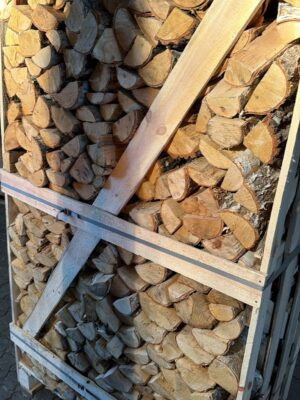 Brændetårn <br> Birkebrænde<br> <span>Ovntørret / <span style="color: #ff0000;">2. sortering</span> </span>